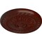 Ekena Millwork Randee Ceiling Medallion (Fits Canopies up to 3 7/8"), Hnd-Painted Brushed Mahogany, 20"OD x 1 3/8"P CM20HABMF - alternate 3
